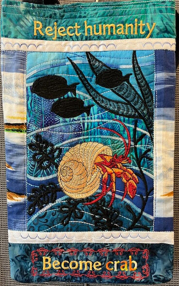 Glow in the dark embroideries